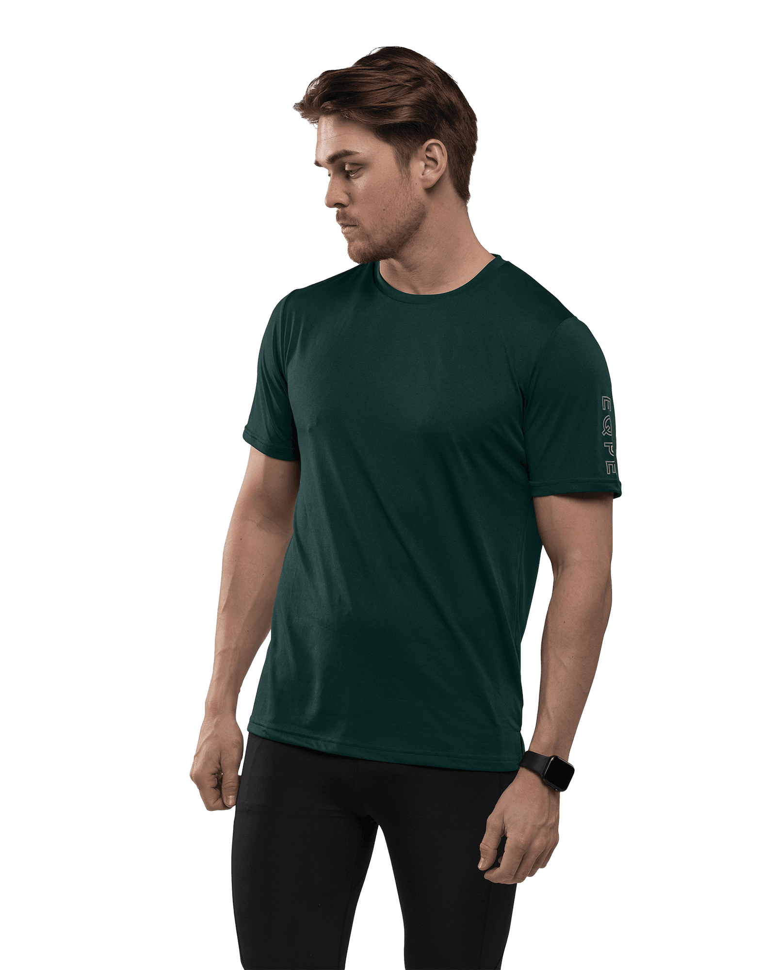 Bïelve Active Tee M Deep Forest Green