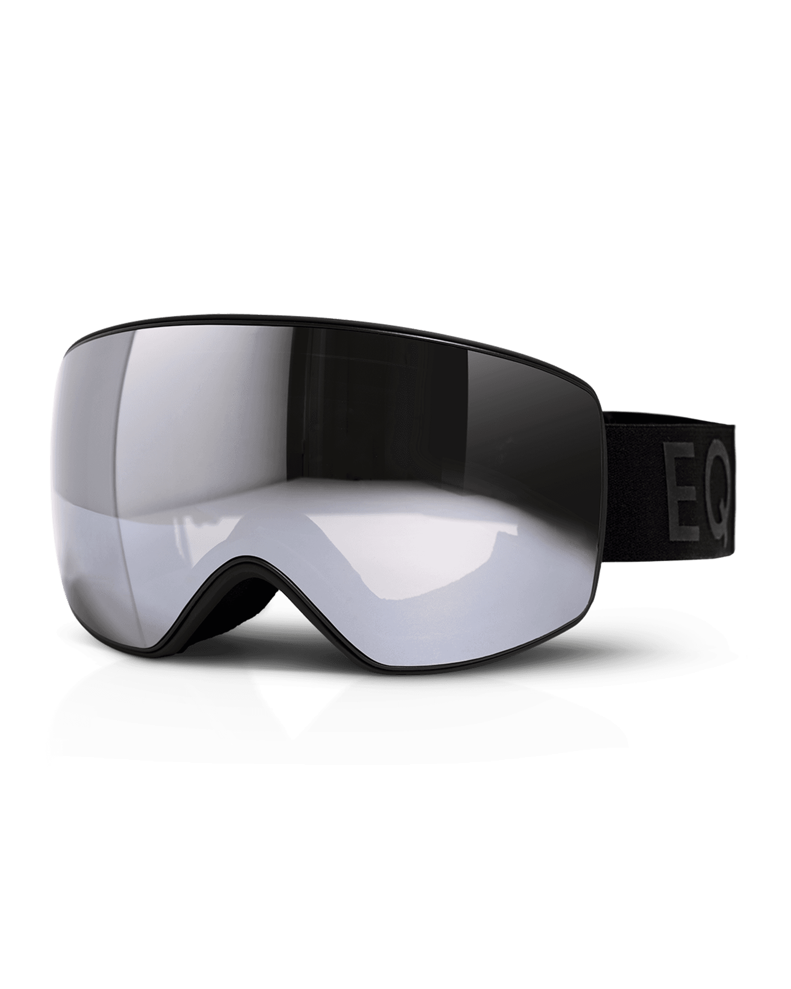 Sharp Deep Black-Smoke/Silver Mirror