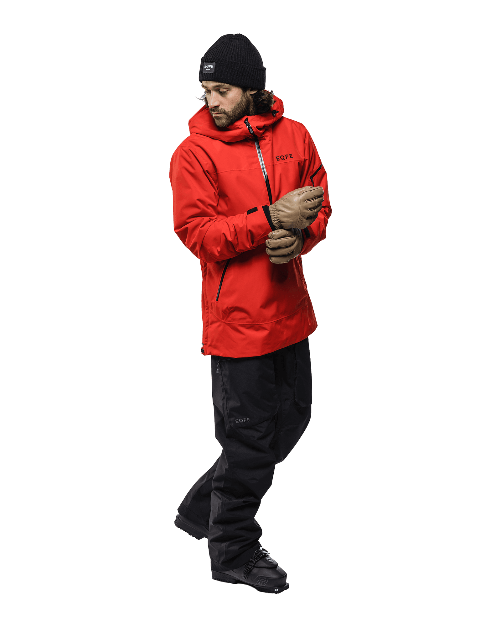 Habllek Anorak Ski Set High Risk Red