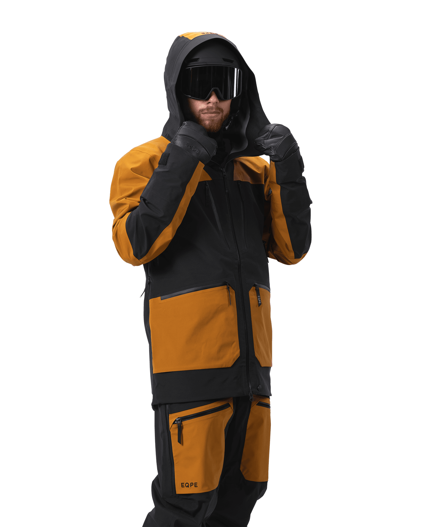 Rido Shell Jacket 2.0 M Deep Black/Autumn Leaf