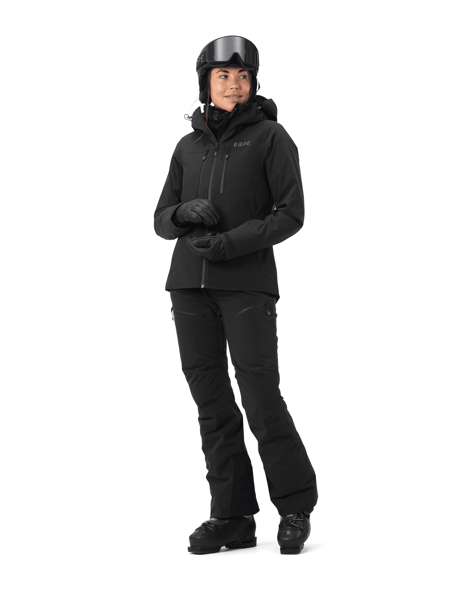 Descent Ski Set W Deep Black